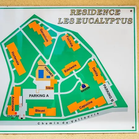 Apartman Hello Cote D'azur - Spacieux 3 Pieces A 5 Min Des Plages A Pieds